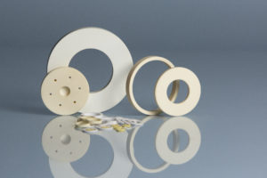 Alumina Ceramic Washers in Multiple Shapes